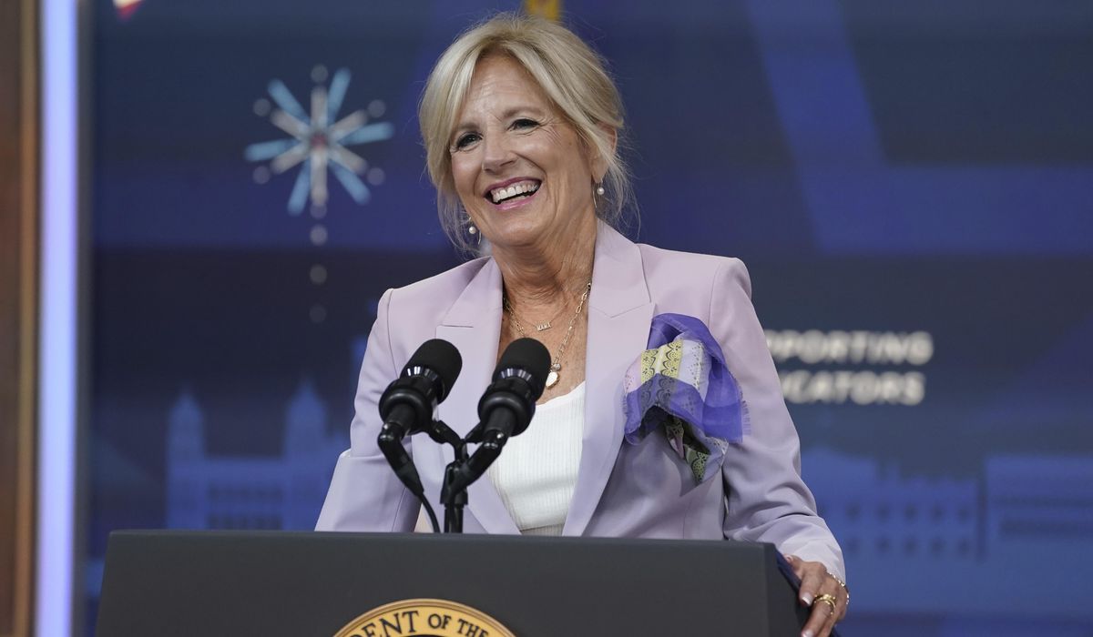 NextImg:Jill Biden welcomes proposal for Medicare to pay for navigation services for cancer patients