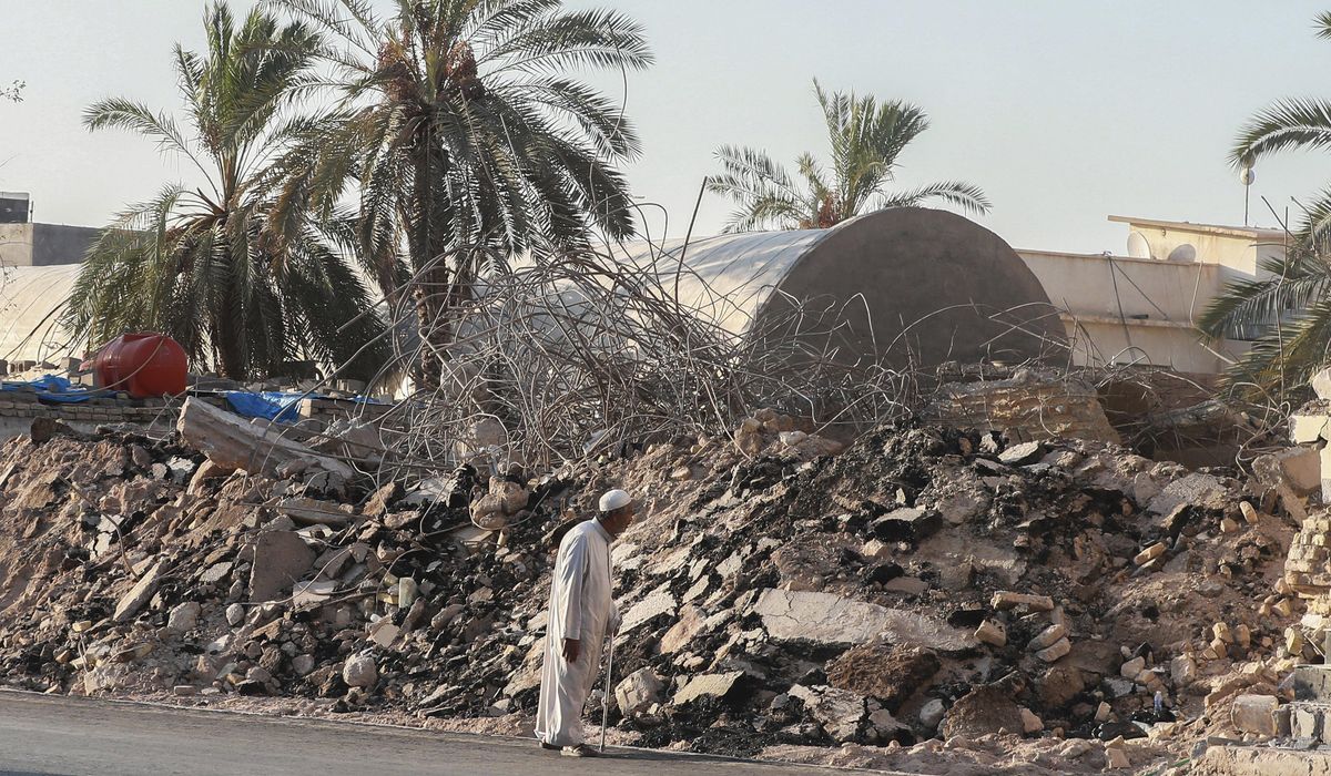 NextImg:Iraqis are furious over their government’s demolition of a minaret that stood for nearly 300 years