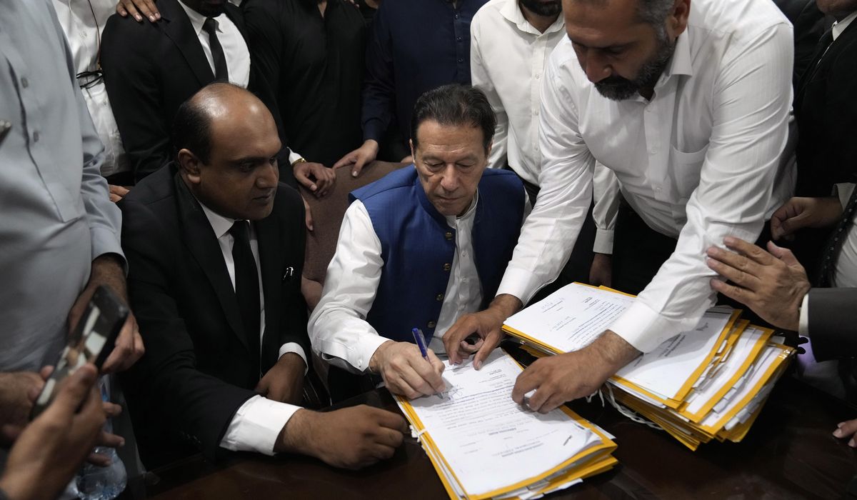 NextImg:Pakistan’s interior minister accuses Imran Khan of exposing official secrets for political gains