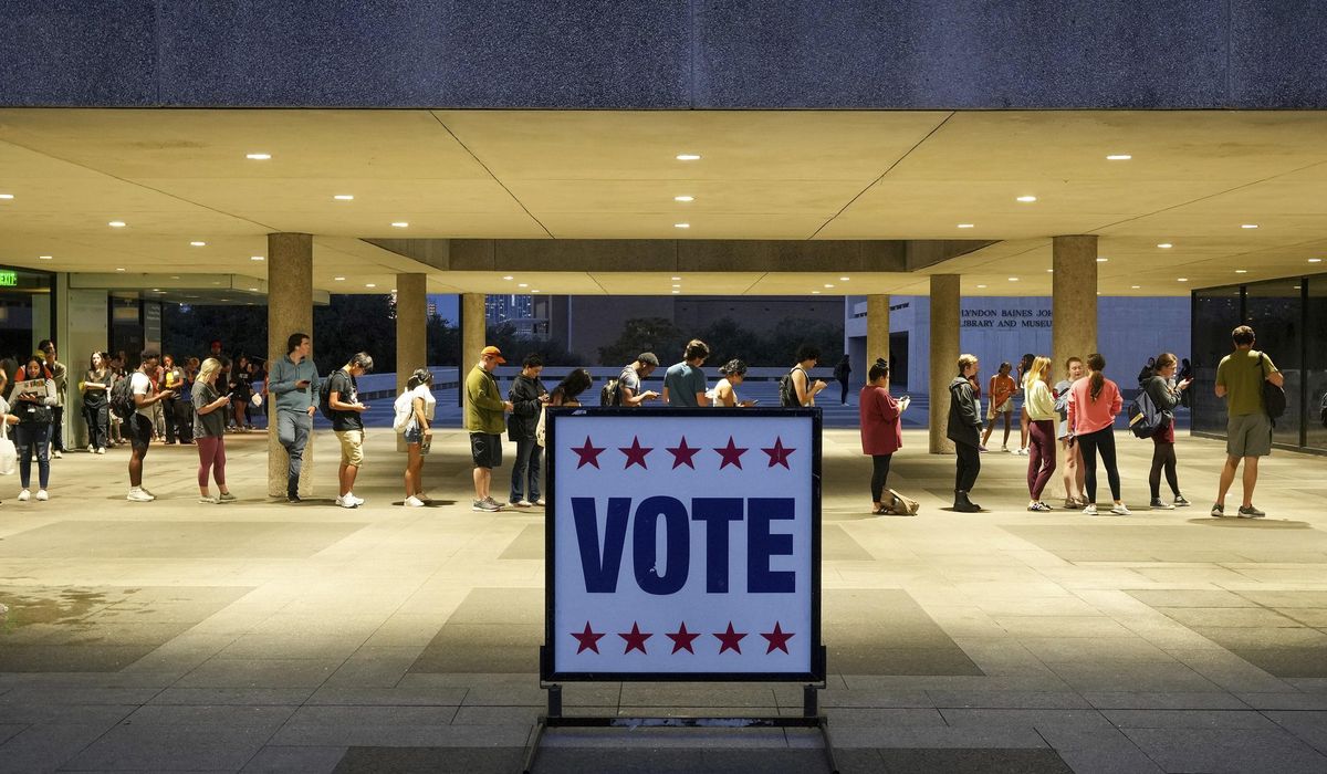 NextImg:Texas is largest state to leave bipartisan national effort to prevent voter fraud