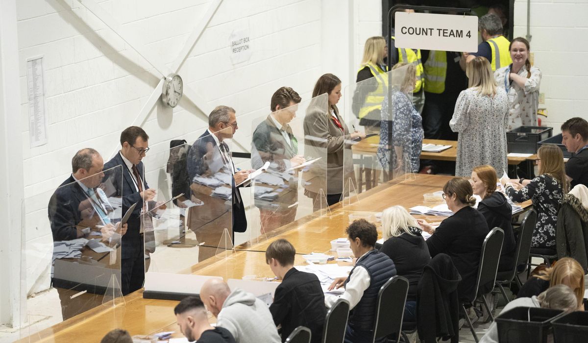 NextImg:Sunak’s Conservatives suffer 2 big defeats but avoid a wipeout in trio of U.K. special elections