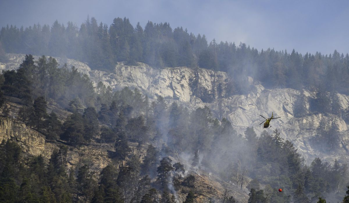 NextImg:Swiss order hang gliders to stay away, closing air space as firefighters battle forest inferno