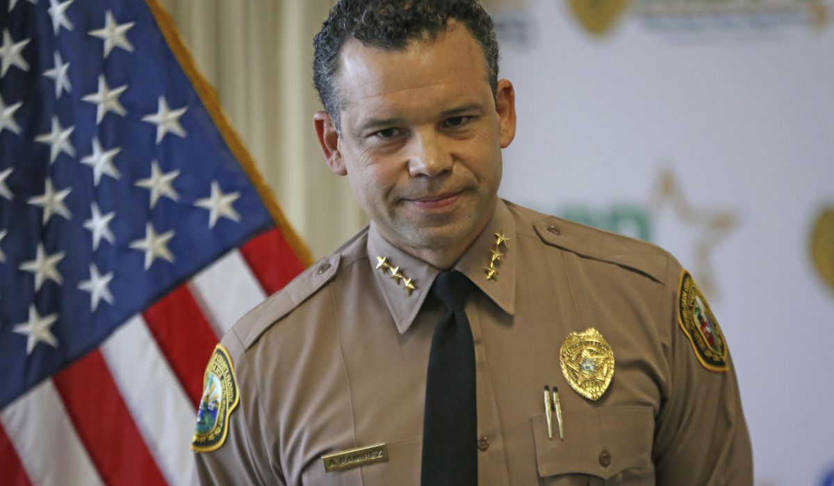 NextImg:Miami-Dade police chief shot himself after offering resignation, mayor says