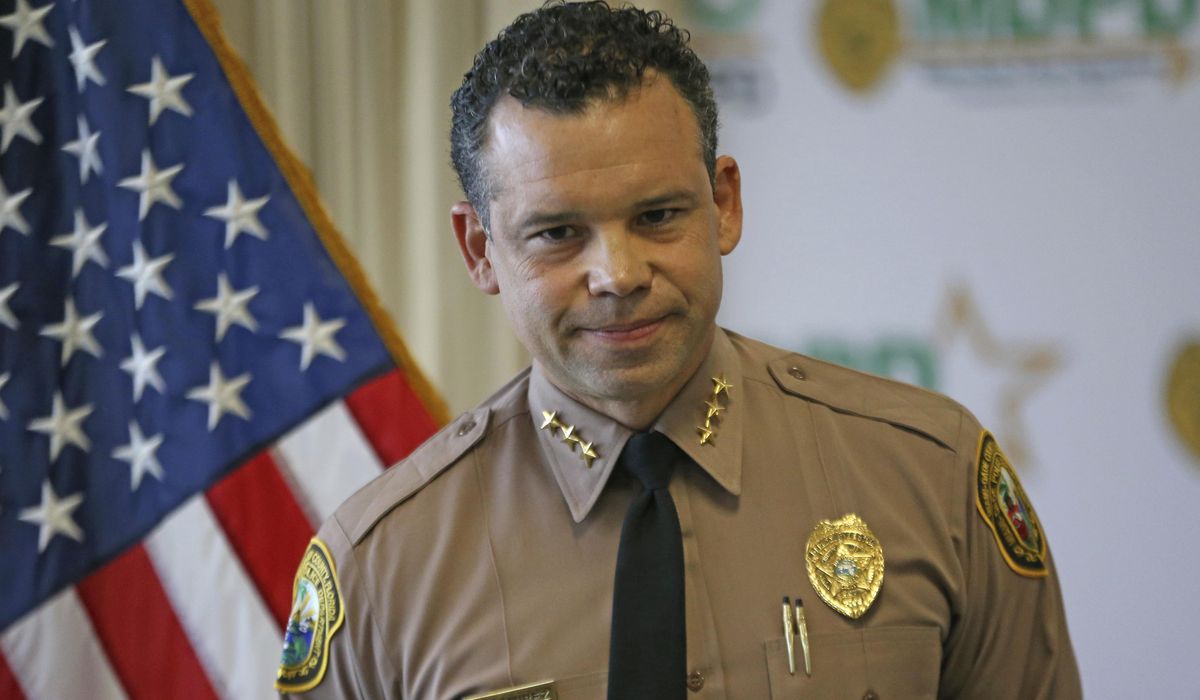 NextImg:Miami-Dade police chief, wife argued before he shot himself, bodycam footage shows
