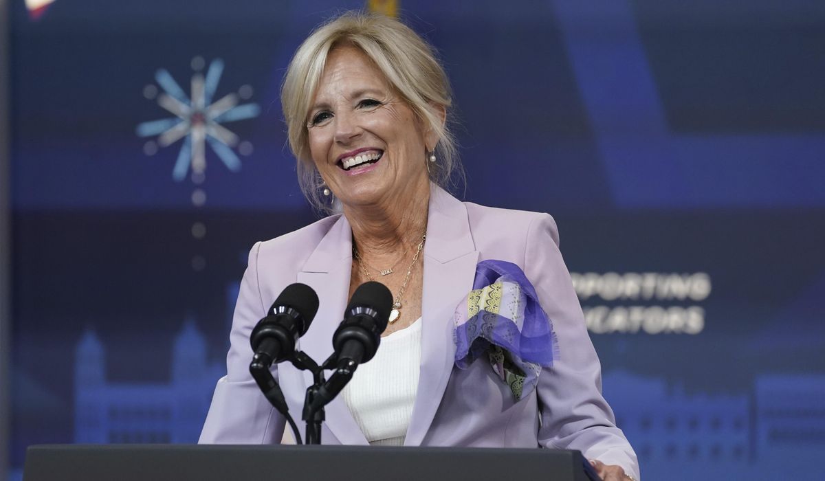 NextImg:First lady Jill Biden heads to France to help U.S. rejoin UNESCO