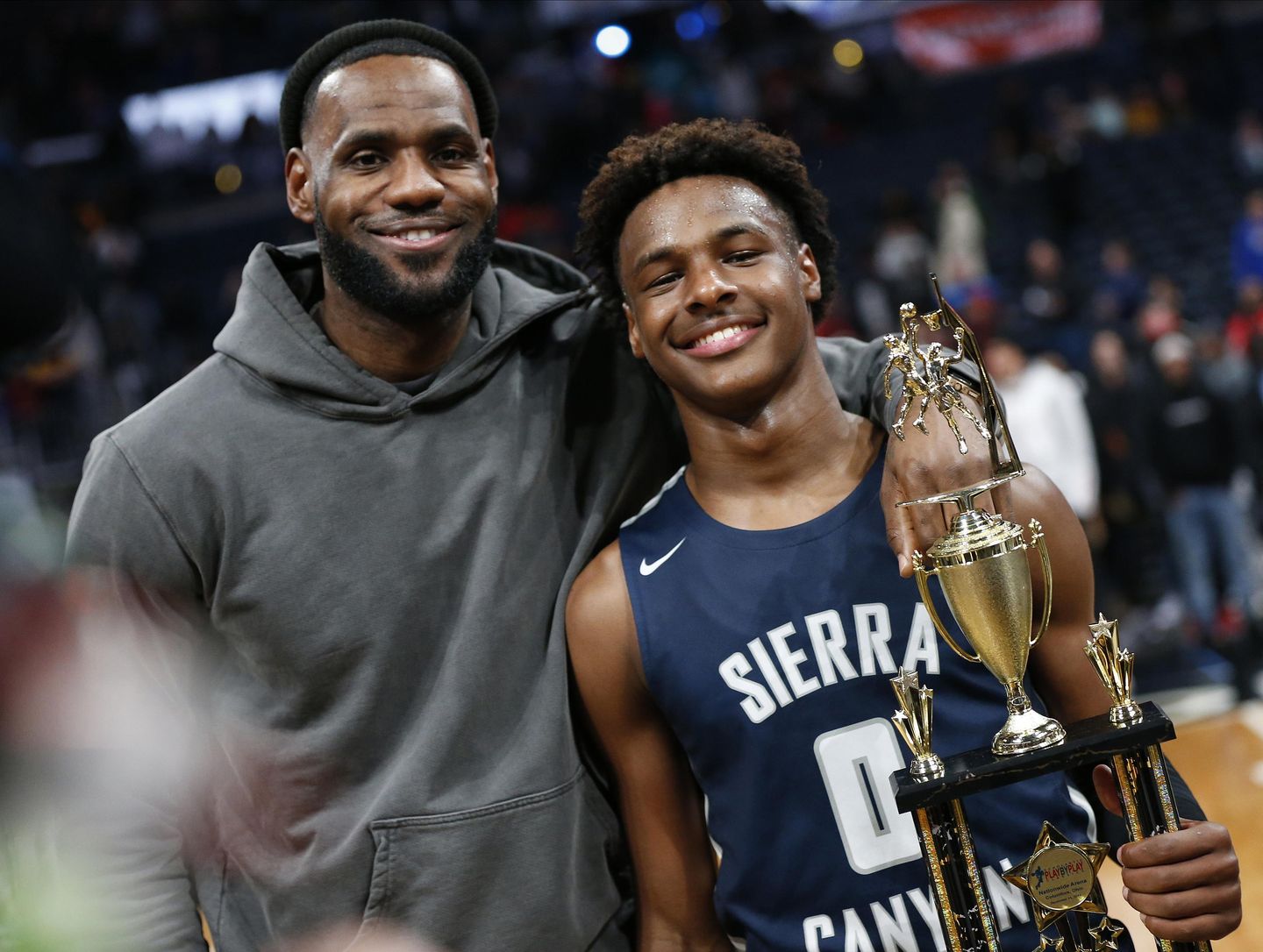 Bronny James plays piano, dines out in video, photos emerging days after he suffers cardiac arrest