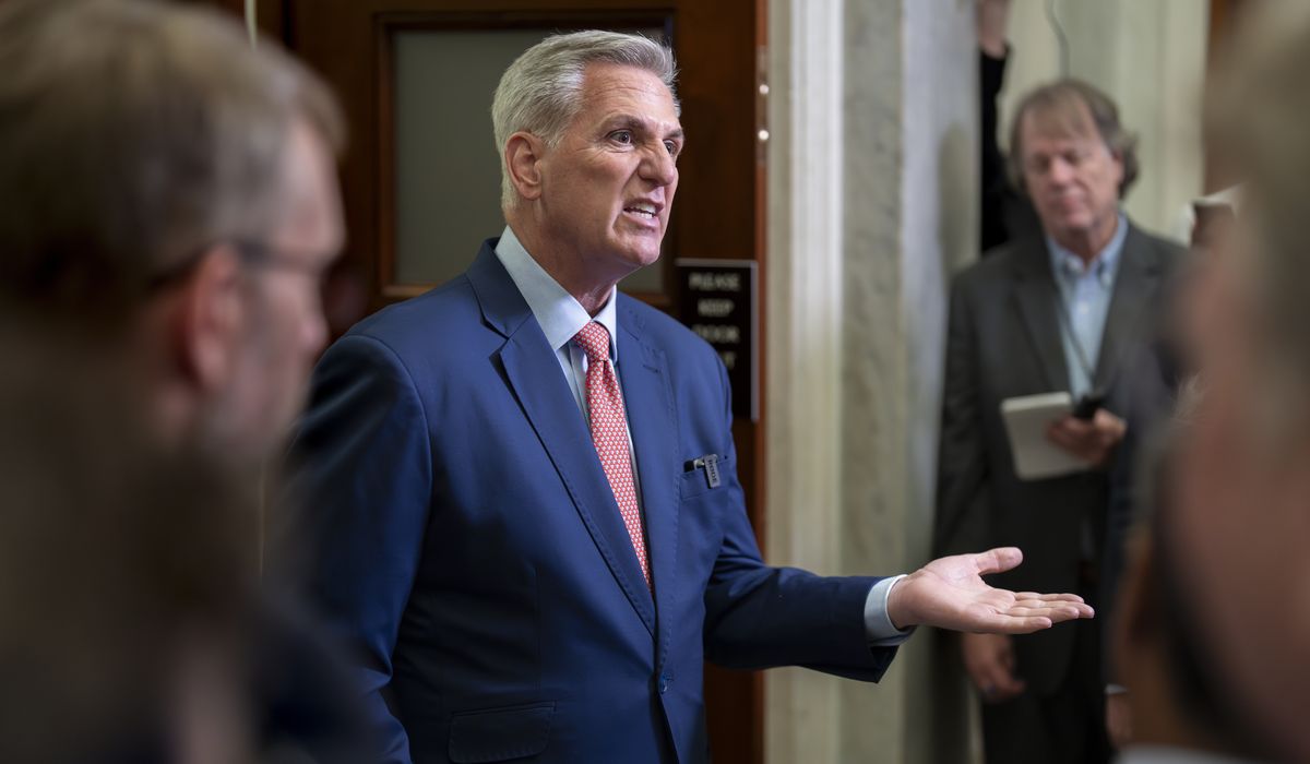 NextImg:White House dismisses Speaker McCarthy’s impeachment talk