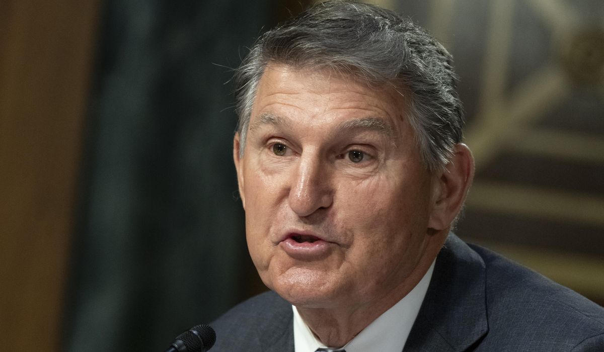 NextImg:Joe Manchin ‘thinking seriously’ about leaving Democrats to become independent