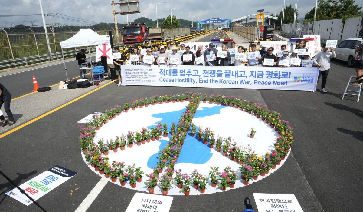 NextImg:Divided peninsula, divided commemorations for war’s 70th anniversary