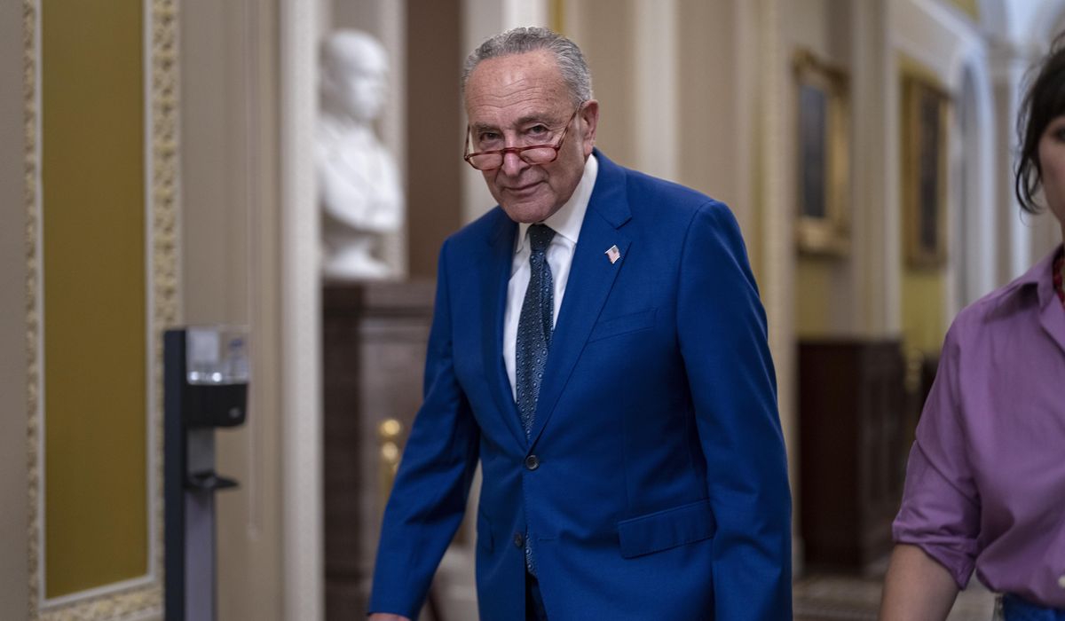 NextImg:Schumer wants Democrats to be more ‘persistent’ in touting ‘Bidenomics,’ Inflation Reduction Act