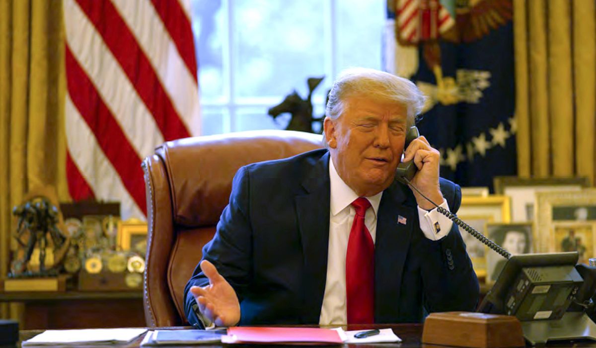 NextImg:Trump boasts ‘productive’ meeting with Justice Department as indictment looms