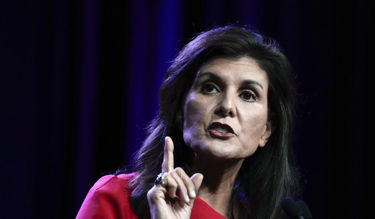 NextImg:Nikki Haley is the third candidate to sign RNC loyalty pledge ahead of the Aug. 23 debate