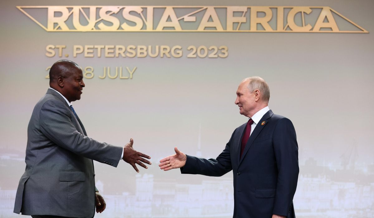 NextImg:Putin woos African leaders at a summit in Russia with promises of expanding trade and other ties