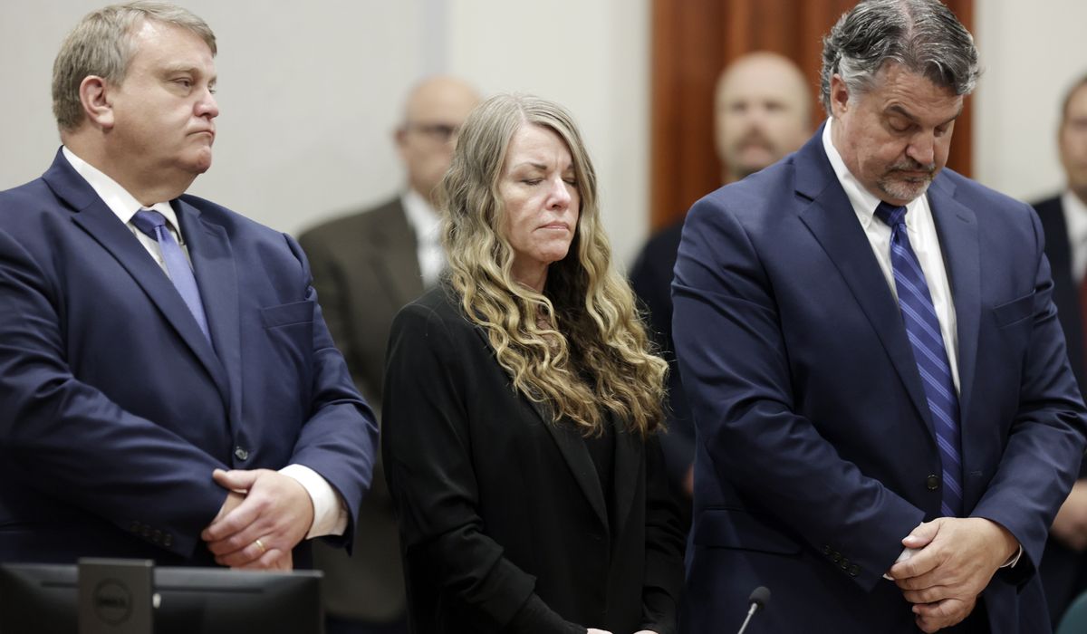 NextImg:Lori Vallow Daybell sentenced to life without parole in deaths of her two children, romantic rival