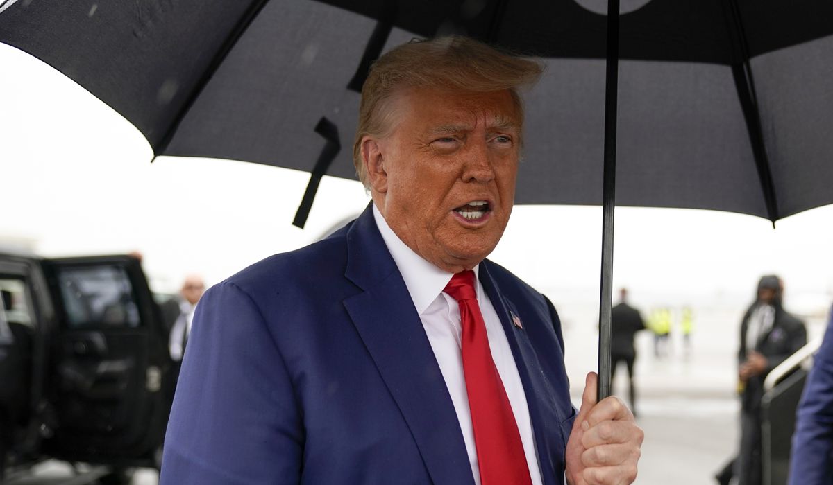 NextImg:‘Sad day for America’: Trump departs Washington after his not-guilty pleas to Jan. 6 charges