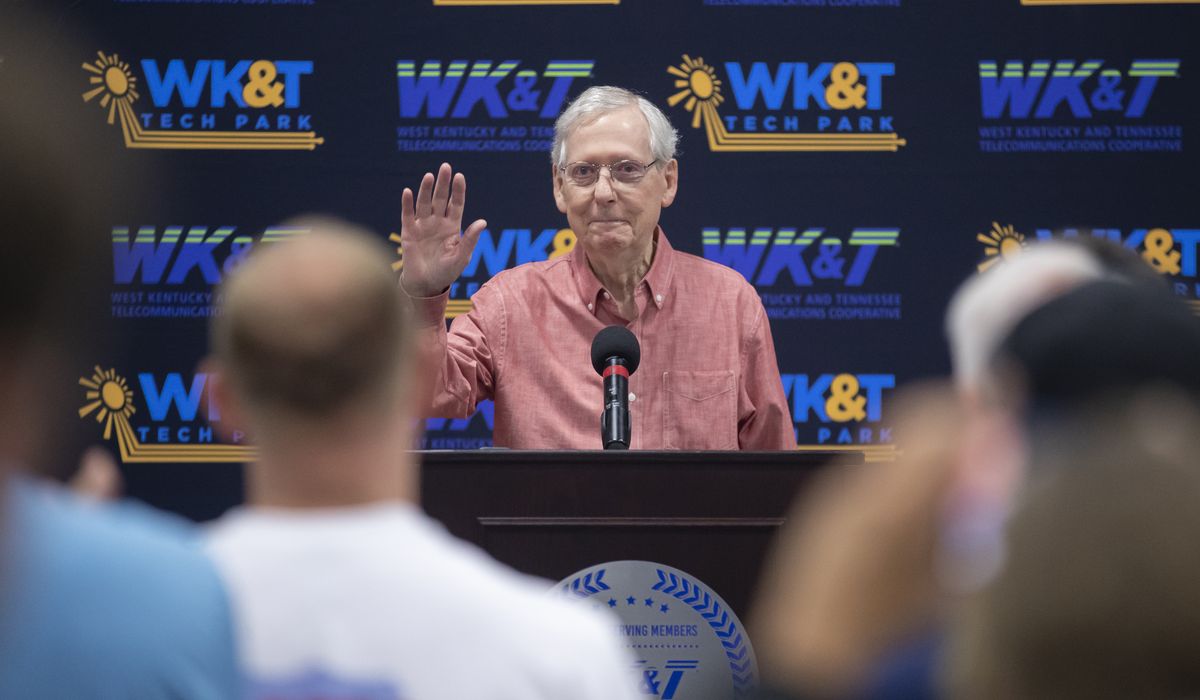 NextImg:Senate GOP leader McConnell receives boos, chants of ‘retire’ at Kentucky’s annual political picnic
