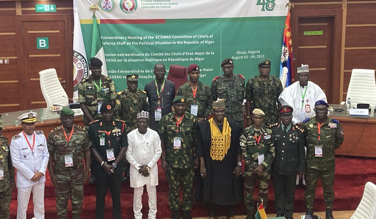 NextImg:West African leaders are meeting on Niger, but options are few as a military junta defies mediation