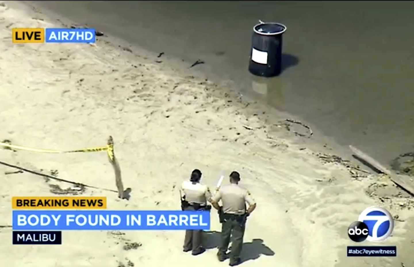 Man whose body was found in a barrel in Malibu had been shot in the head, coroner says