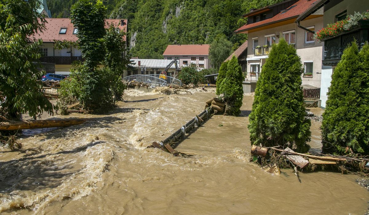 NextImg:NATO, EU send aid to Slovenia after devastating floods that killed at least 6 and left many homeless
