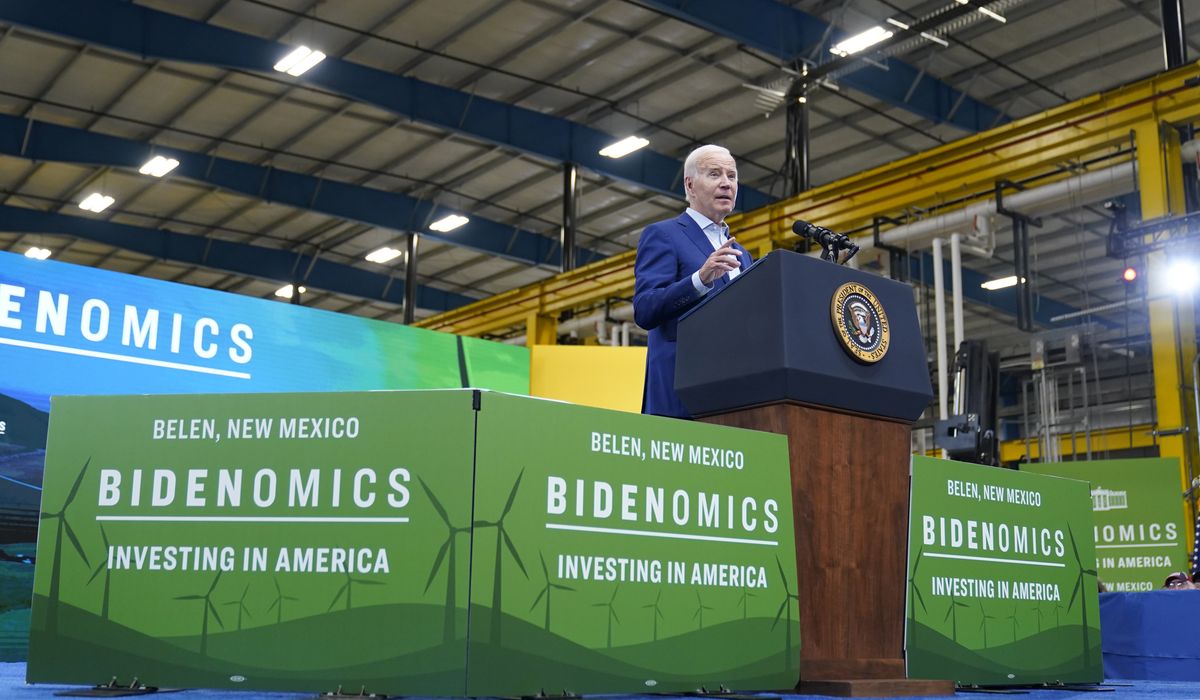 NextImg:Biden claims credit for clean energy ‘boom’ in bid to reset climate messaging, tout achievements