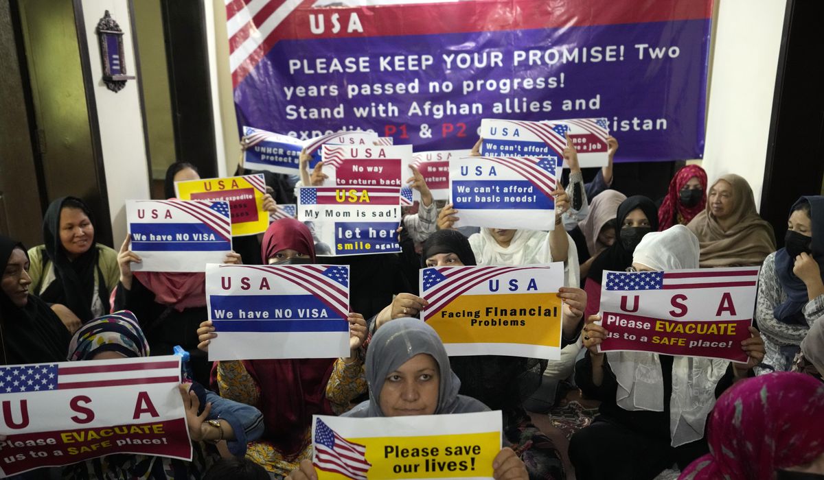 NextImg:Two years after fall of Kabul, tens of thousands of Afghans languish in limbo waiting for U.S. visas