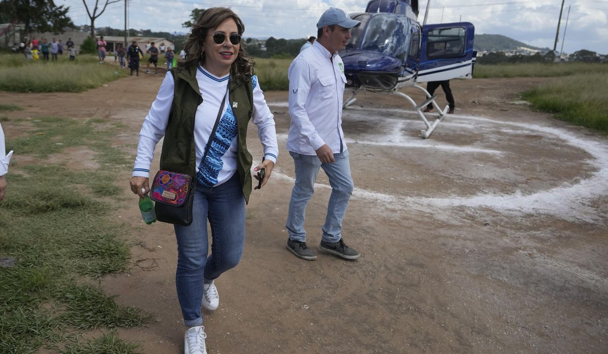 NextImg:Guatemalan presidential candidate Sandra Torres leans on conservative values, opposing gay marriage