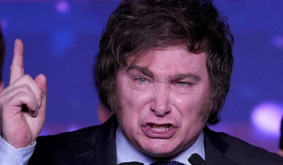 NextImg:Argentine peso plunges after rightist who admires Trump comes in first in primary