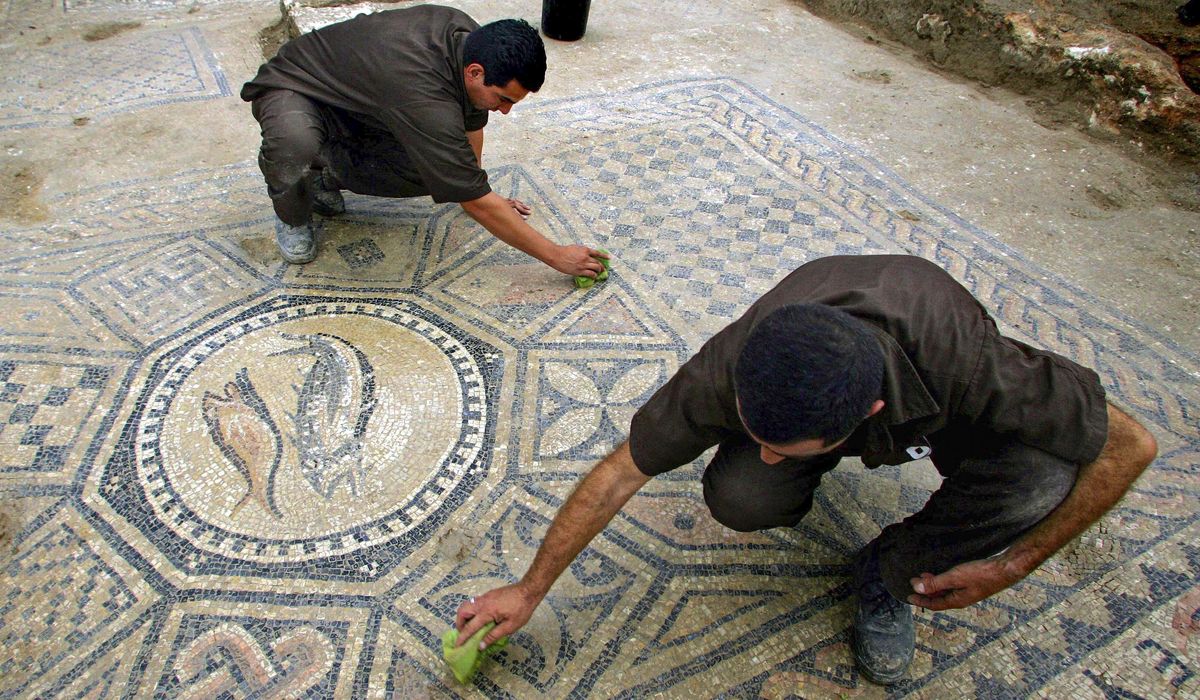 NextImg:Israel may uproot ancient Christian mosaic near Armageddon. Where it could go next sparks outcry