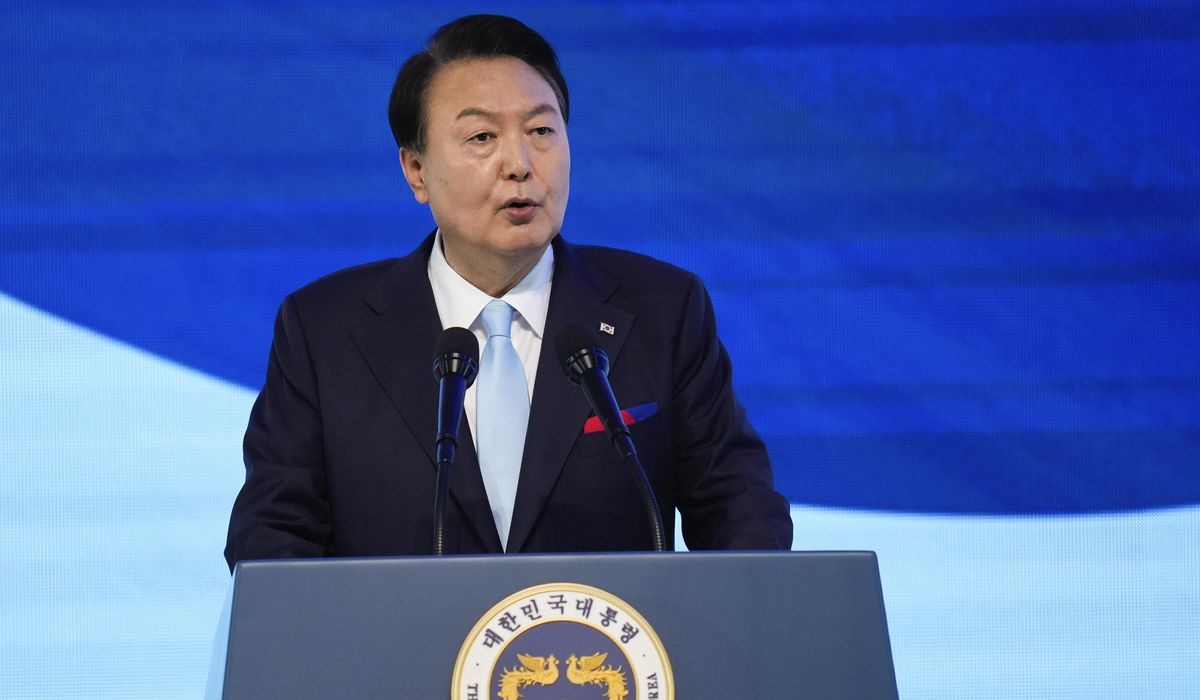 NextImg:South Korea’s Yoon calls for strong security cooperation with U.S., Japan ahead of Camp David summit