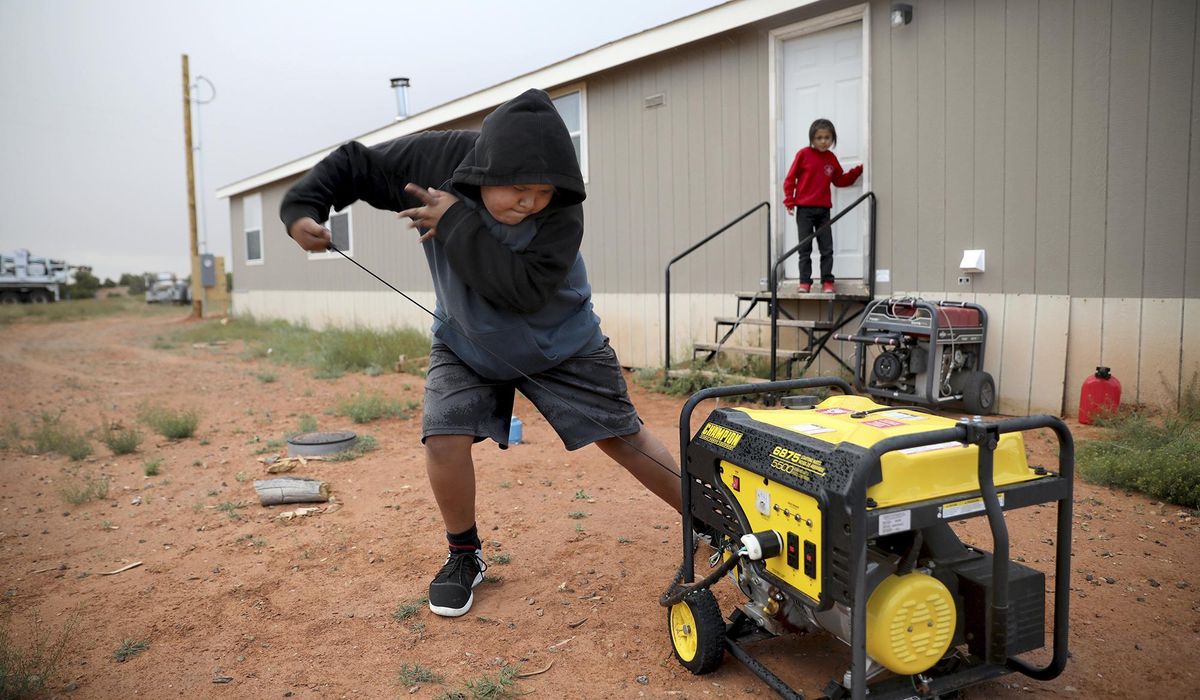 NextImg:U.S. launches program to provide electricity to more Native American homes