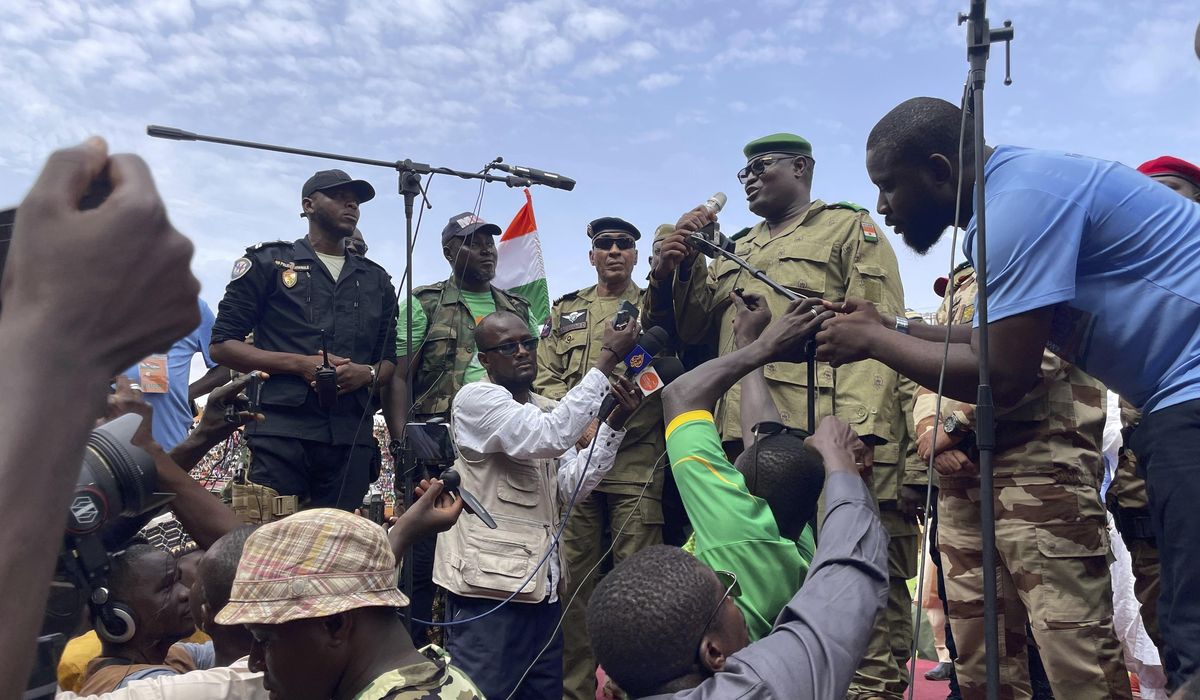 NextImg:Nigeriens call for mass recruitment of volunteers as the junta faces possible regional invasion