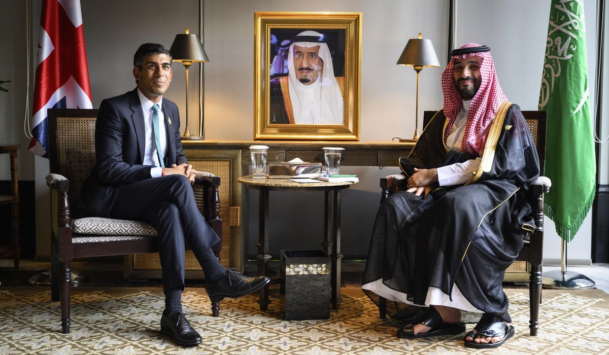 NextImg:U.K. prime minister plans to meet with Saudi crown prince to discuss trade, defense cooperation