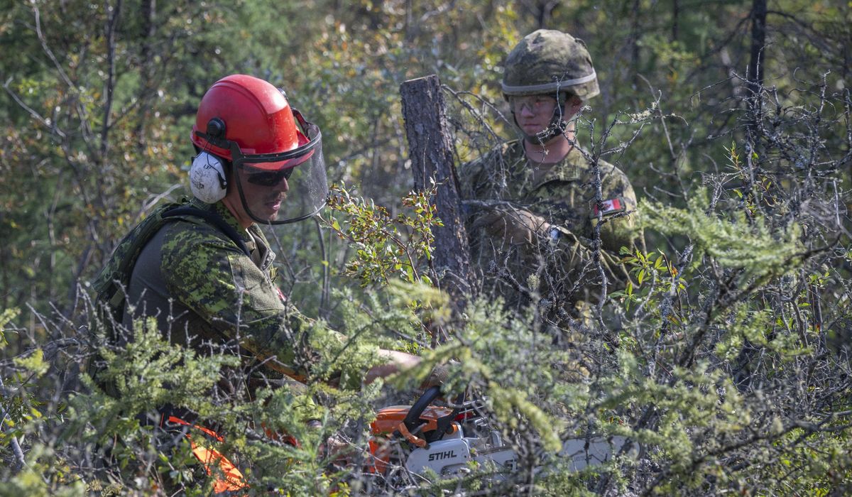 NextImg:Residents flee, airlifts begin as wildfire approaches capital of Canada’s Northwest Territories