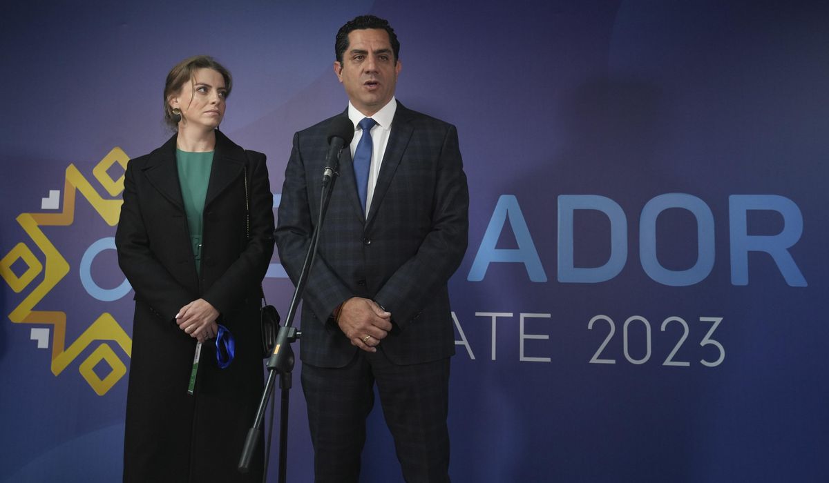 NextImg:Ecuadorians vote Sunday for president after a campaign dominated by demands for safety