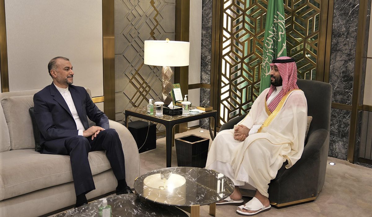 NextImg:Iran’s foreign minister visits Saudi Arabia’s powerful crown prince as tensions between rivals ease