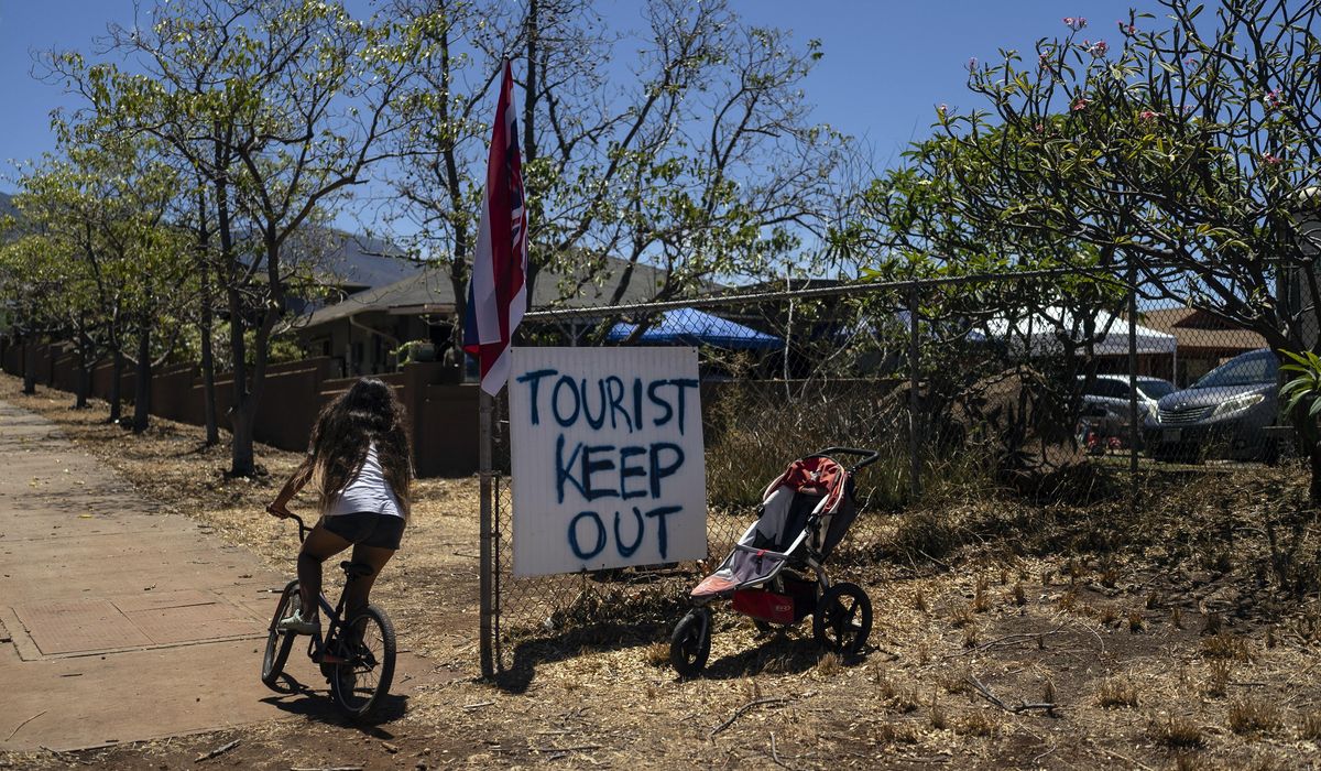 NextImg:As Maui rebuilds, residents reckon with tourism’s role in their recovery