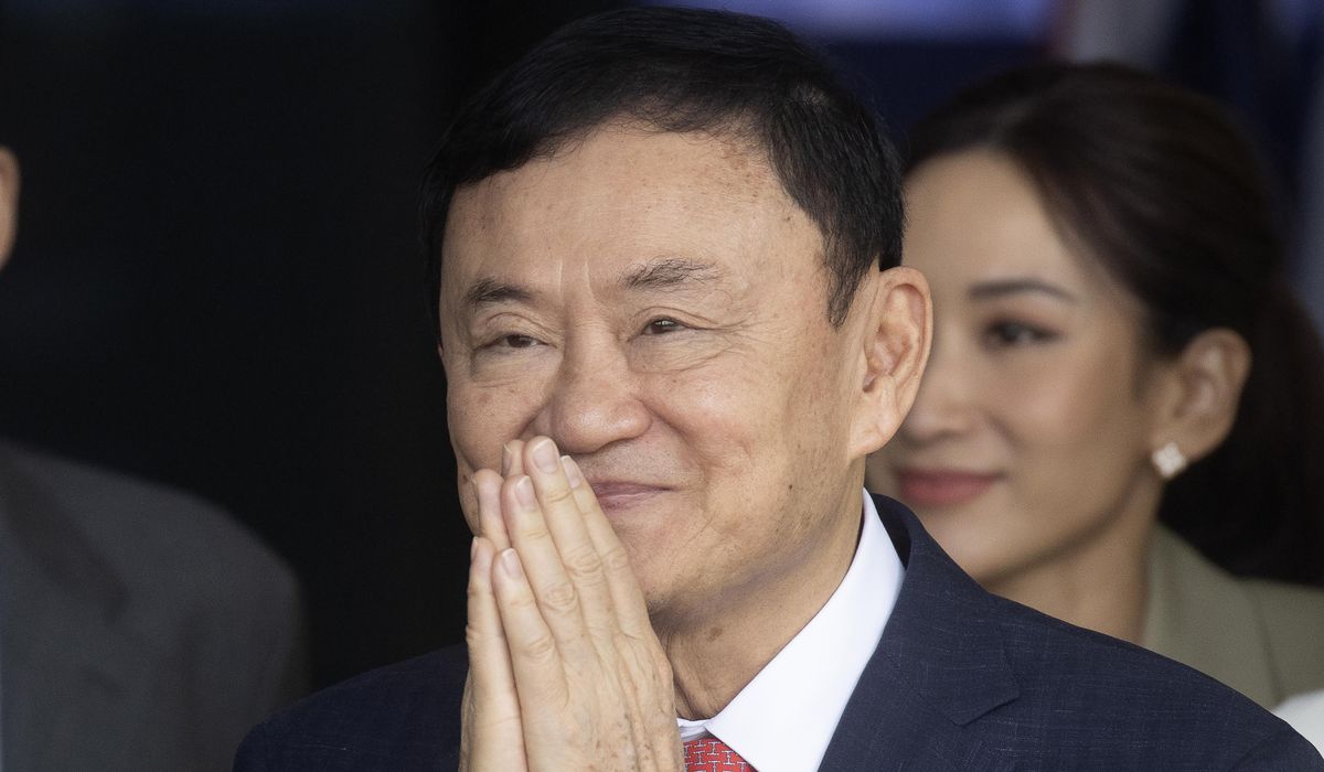 NextImg:Thaksin moved from prison to a hospital less than a day after his return to Thailand from exile