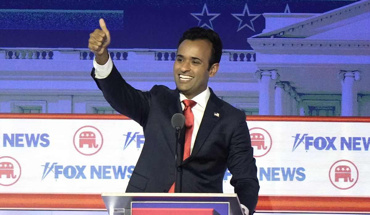NextImg:Trump praises Vivek Ramaswamy — for praising him; political newcomer draws mixed marks