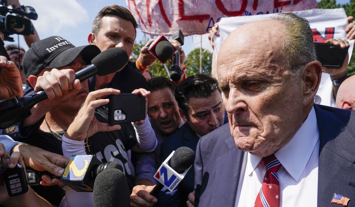 NextImg:The fall of Rudy Giuliani: How ‘America’s mayor’ tied his fate to Trump and got indicted