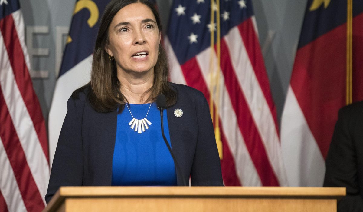 NextImg:A North Carolina court justice wants to block an ethics panel probe, citing her free speech