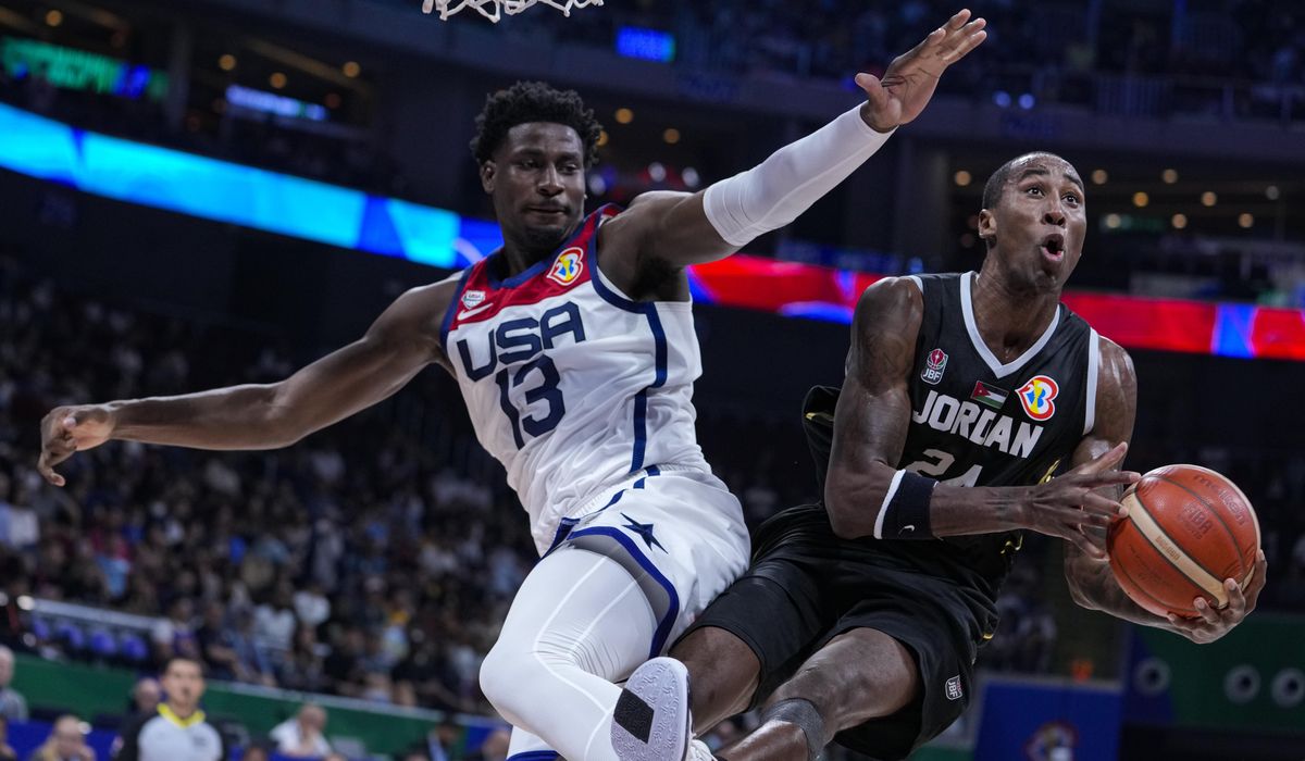 NextImg:USA rolls past Jordan 110-62. Now Round 2 of Basketball World Cup awaits