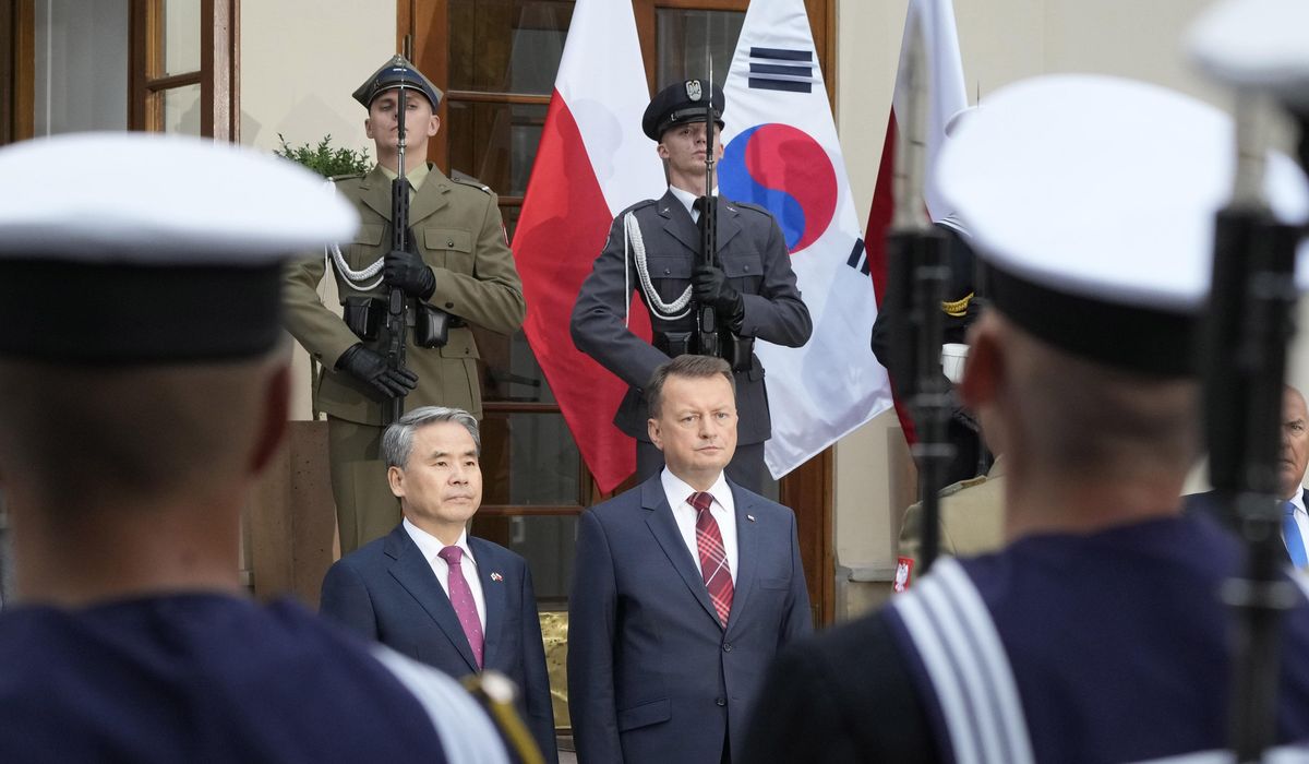 NextImg:Poland and South Korea plan to hold joint military exercises in Poland soon
