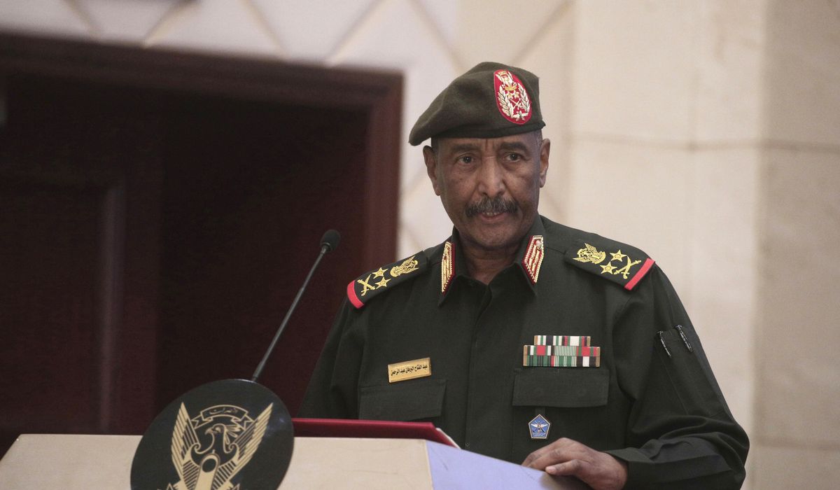 NextImg:Sudan’s top general arrives in South Sudan for talks with its president on the war