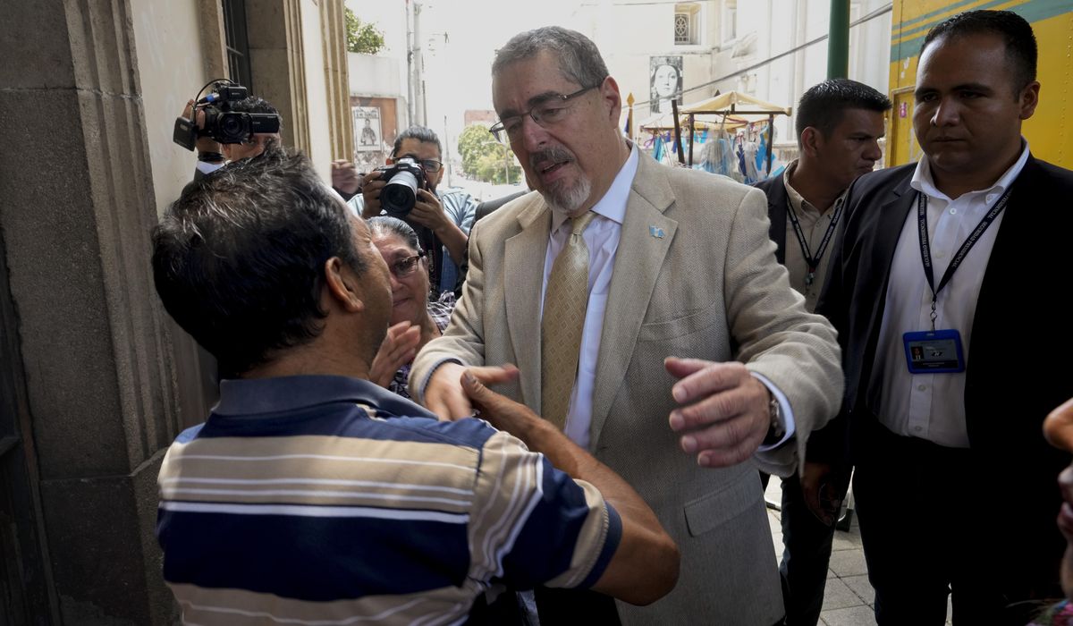 NextImg:OAS says legal actions in Guatemala appear aimed at keeping president-elect from taking power
