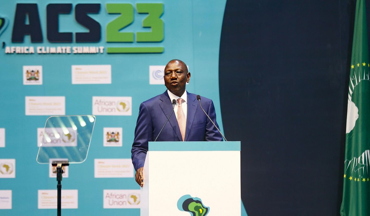 NextImg:Kenya’s leader says climate change is eating away Africa’s GDP, calls for talks on global carbon tax