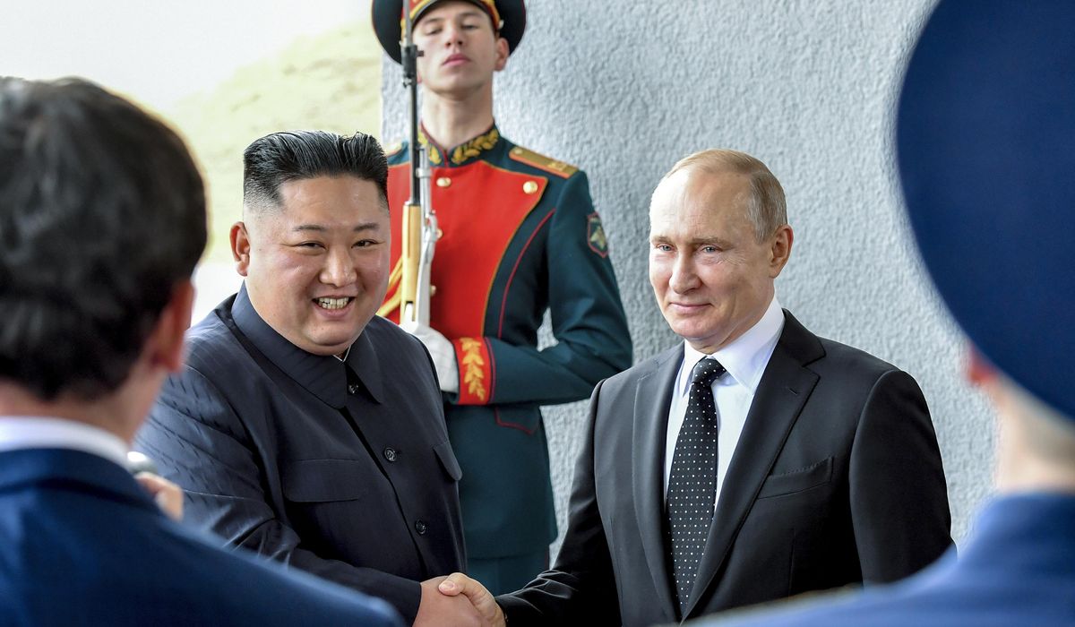 NextImg:South Korean media: North Korean train presumably carrying leader Kim Jong-un departed for Russia