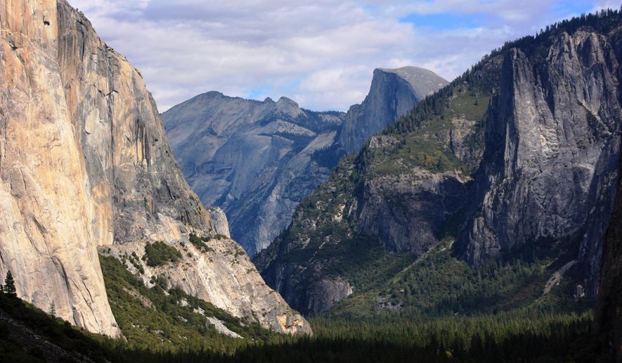 Seen is the view on the way to the Glacier Point trail in the Yosemite National Park in California on Oct. 2, 2013. (AP Photo/Tammy Webber, File)
