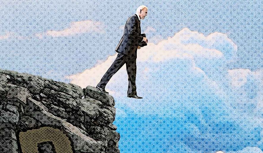 Biden's Unprecedented Debt Illustration by Greg Groesch/The Washington Times