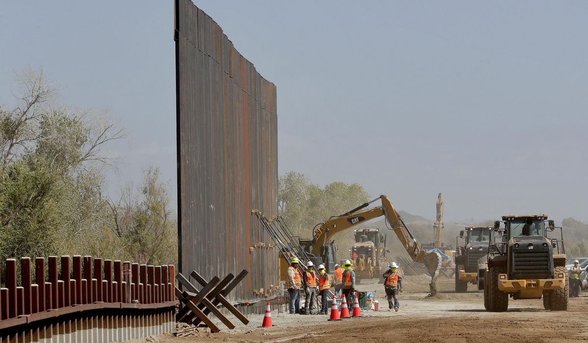 NextImg:Biden administration says it’s done selling off border wall materials — for now