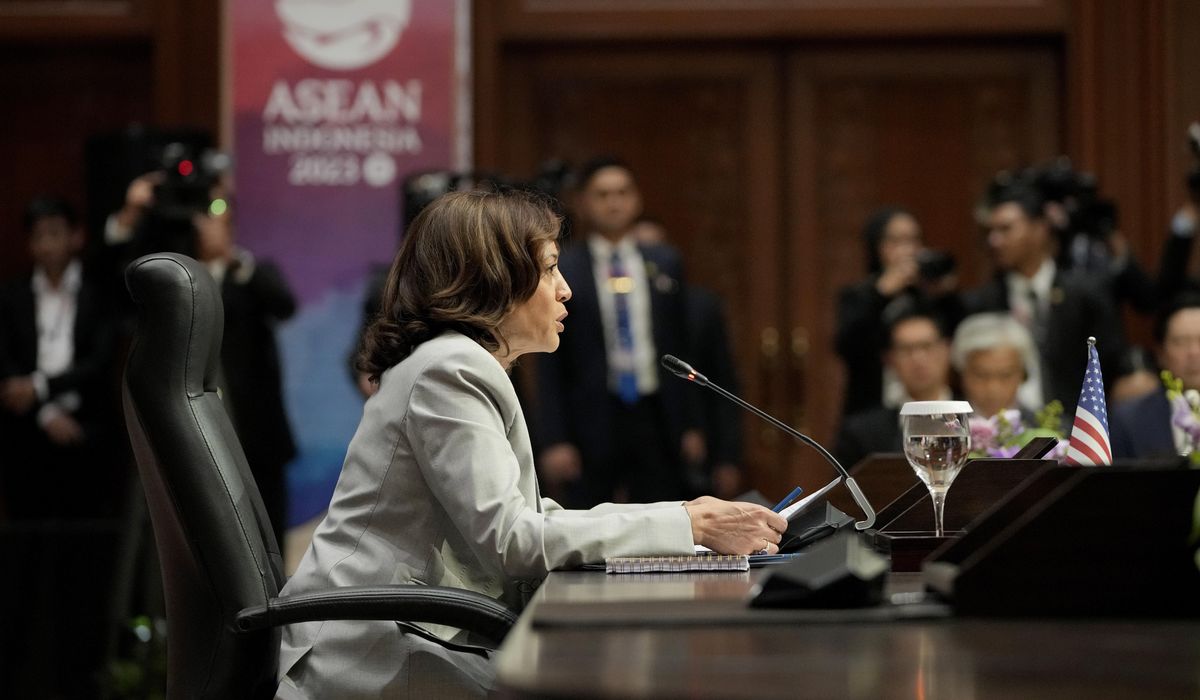 NextImg:In Southeast Asia, Harris says ‘we have to see the future’